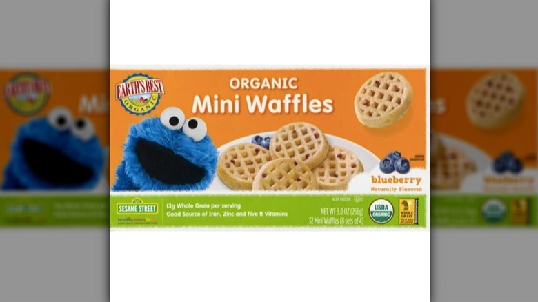 Earth's Best waffles