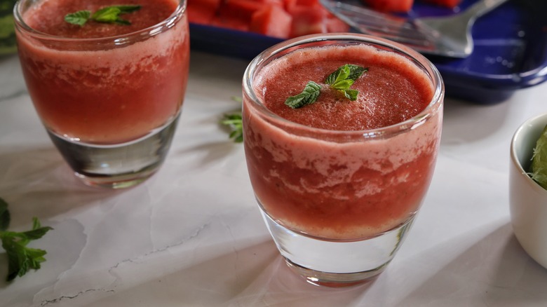 frozen watermelon margaritas