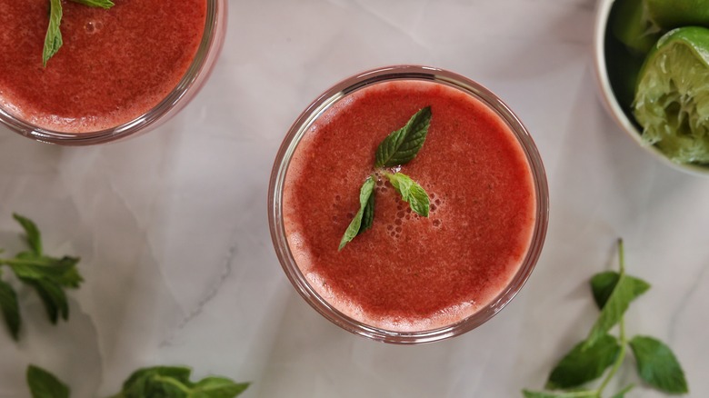 frozen watermelon margaritas