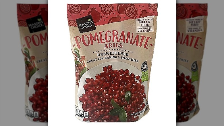 bag of dried pomegranate arils