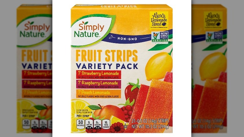 box of fruit strips