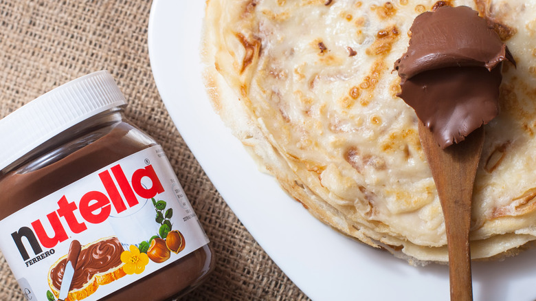 Nutella pancakes