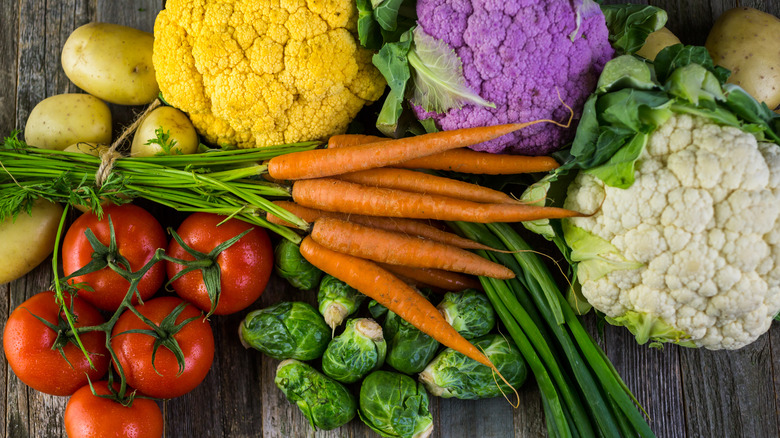 Fruit and vegetable harvest