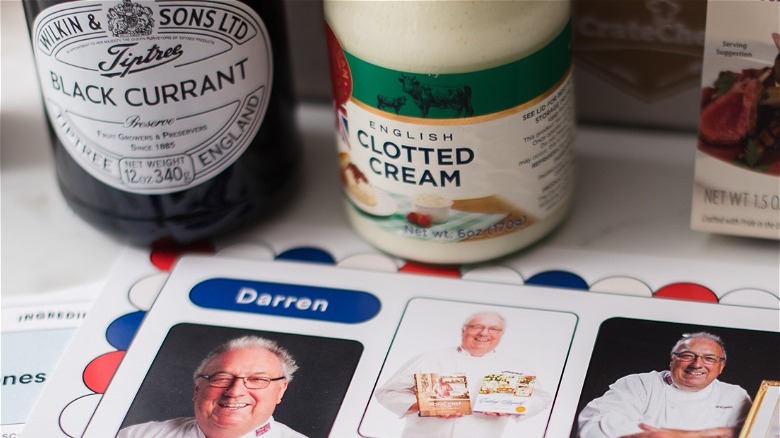 Darren McGrady's clotted cream 