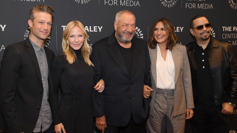 The Law & Order: SVU cast posing together