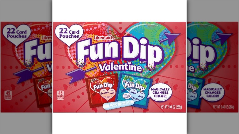 Fun Dip Valentine candy