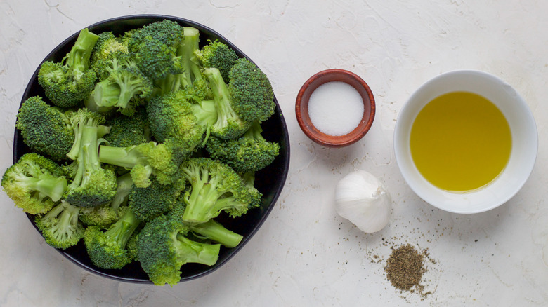 garlic broccoli ingredients