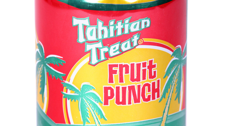Tahitian treat label