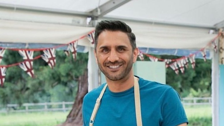 Chigs in the GBBO white tent