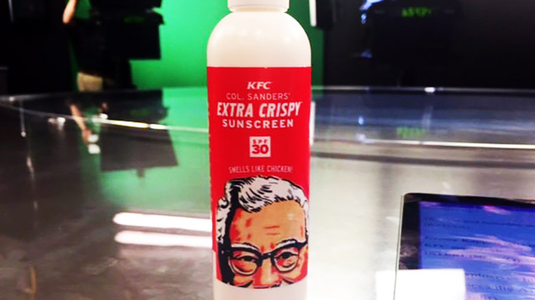 KFC Extra Crispy Sunscreen