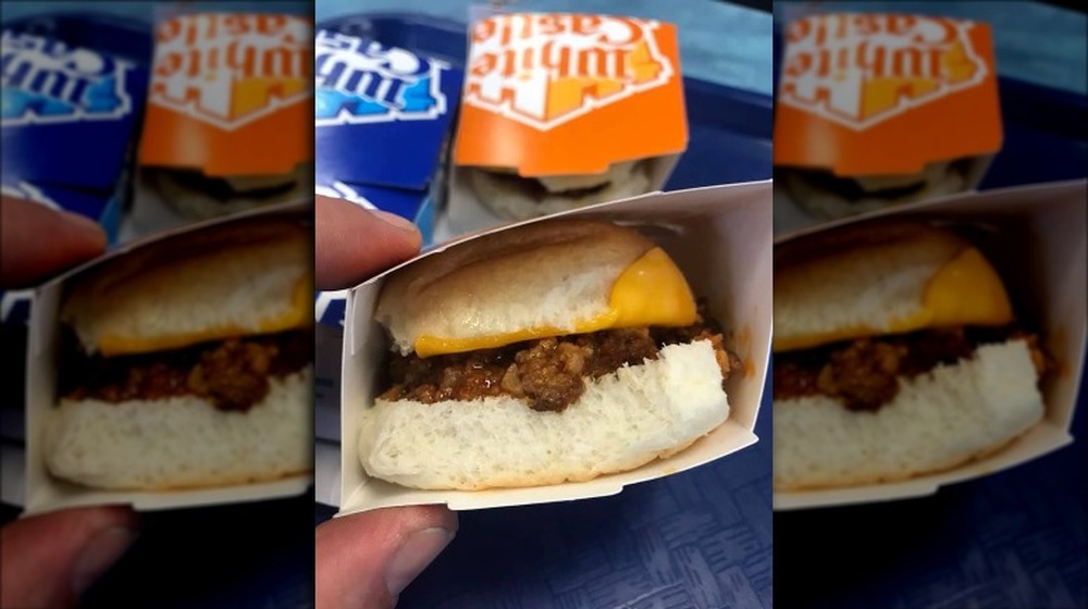 white castle sloppy slider