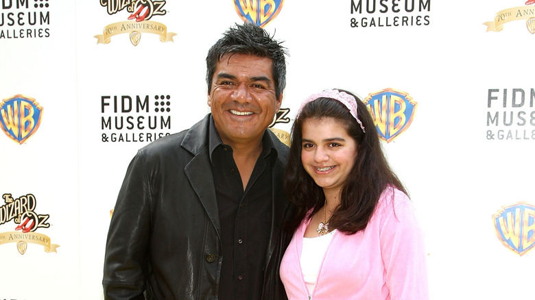 George Lopez with fan