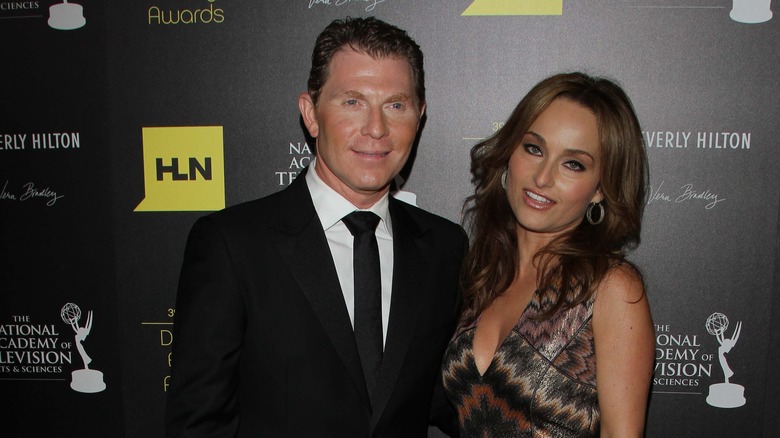 giada de laurentiis and bobby flay on the red carpet