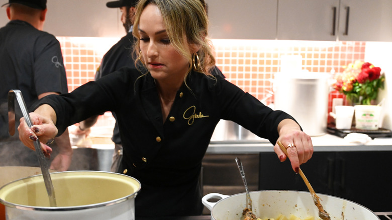 Giada De Laurentiis cooking 