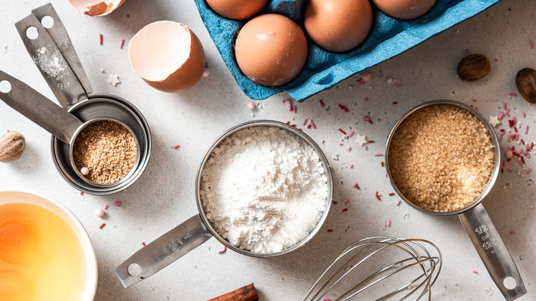 baking supplies and ingredients