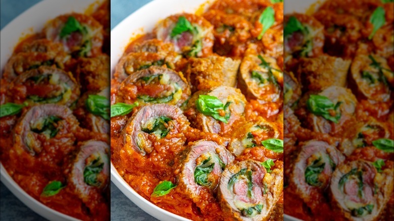 Giada De Laurentiis' steak involtini