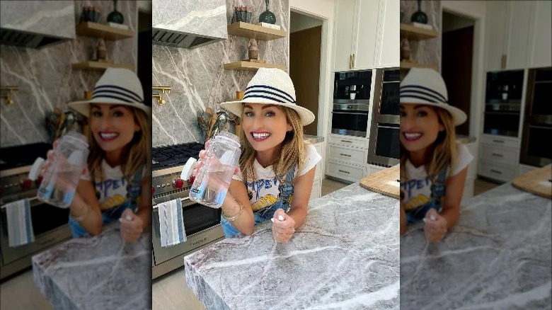 Giada de Laurentiis in her new kitchen