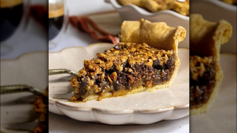 chocolate hazelnut pie