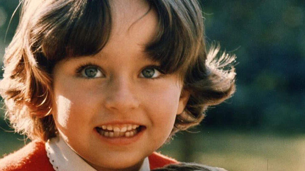 Giada De Laurentiis as a child