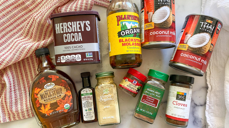 gingerbread hot chocolate ingredients
