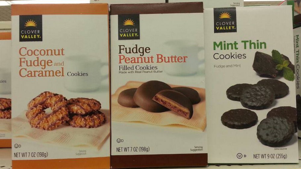 tagalong girl scout cookie copycats clover valley fudge covered peanut butter cookies