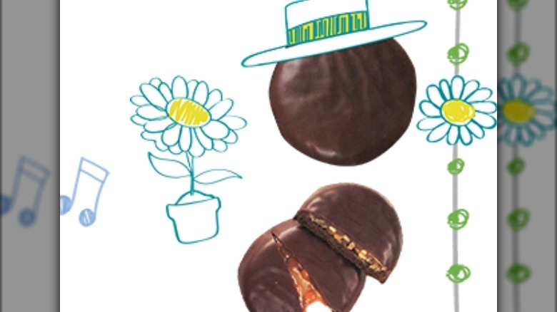 Chocolate Juliettes girl scout cookies