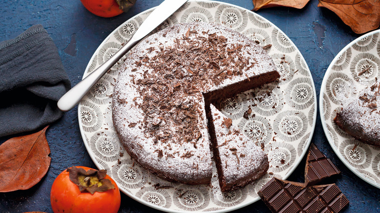 Chocolate cake Torta Tenerina