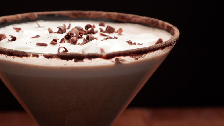 Chocolate martini