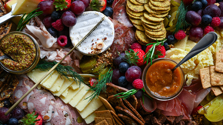 grazing table