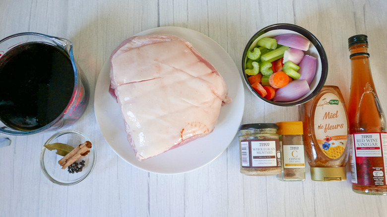 glazed ham ingredients