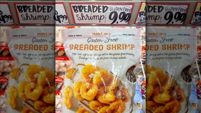 Gluten-free breaded shrimp