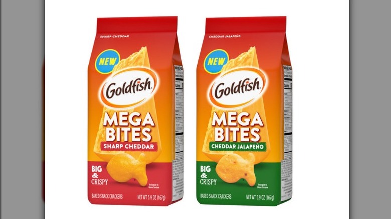 Goldfish Mega Bites crackers