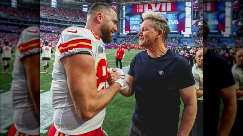 Ramsay and Travis Kelce