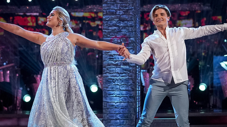 Tilly Ramsay dancing with Nikita Kuzmin on Strictly Come Dancing