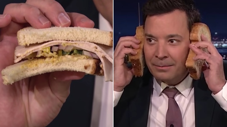 Jimmy Fallon sandwiches