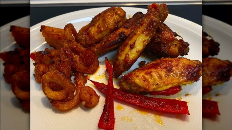 homemade spicy chicken wings