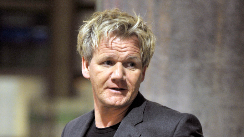 Gordon Ramsay walking