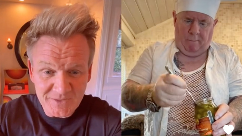 Gordon Ramsay and TikToker Jimmy Stewart