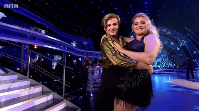 Tilly Ramsay and Nikita Kuzmin on "Strictly"