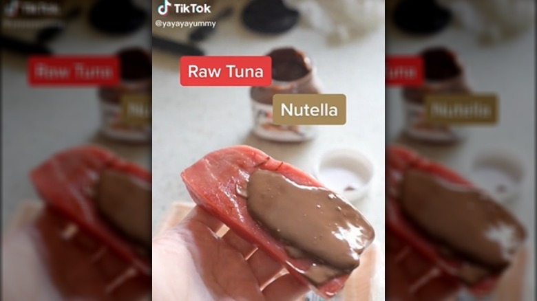 Tuna and Nutella