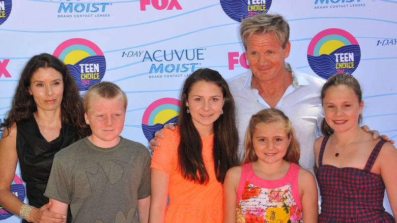 Gordon Ramsay throwback family pic