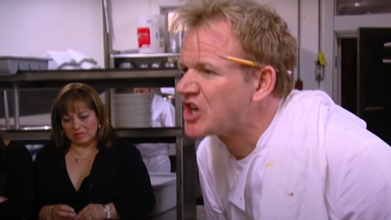 Gordon Ramsay yells in kitchen