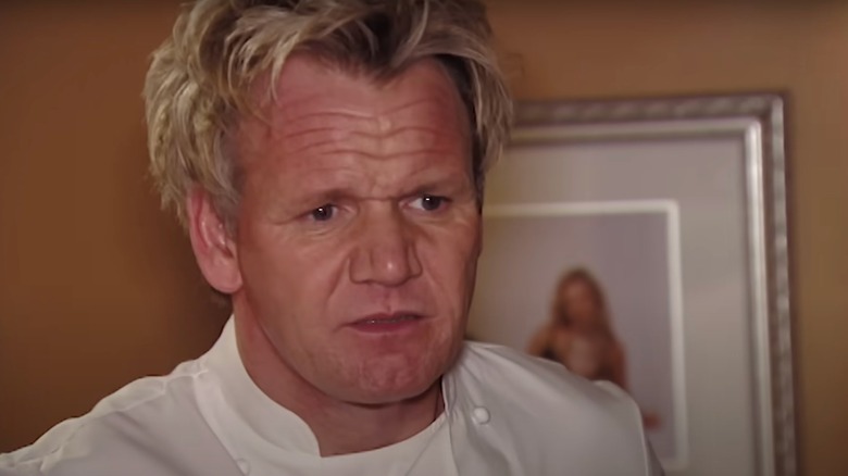 Gordon Ramsay stares furiously