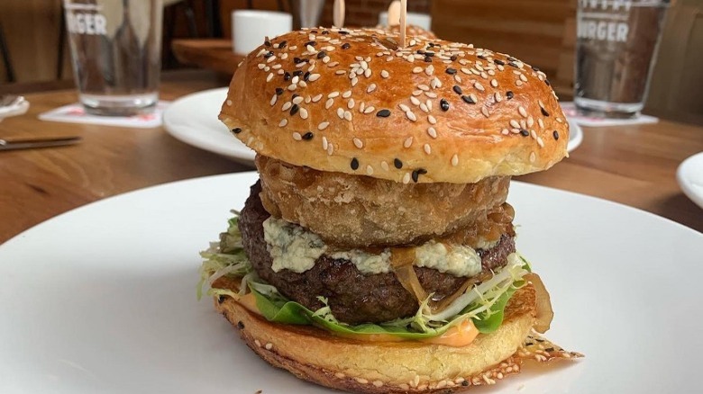 Burger at Gordon Ramsay Burger 