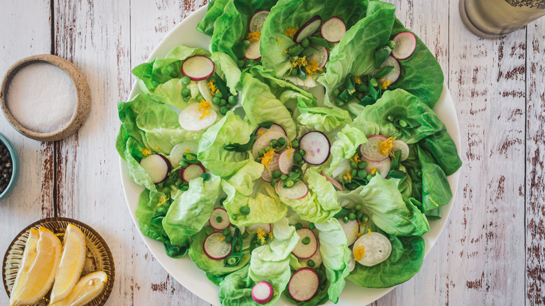 salad in big platter