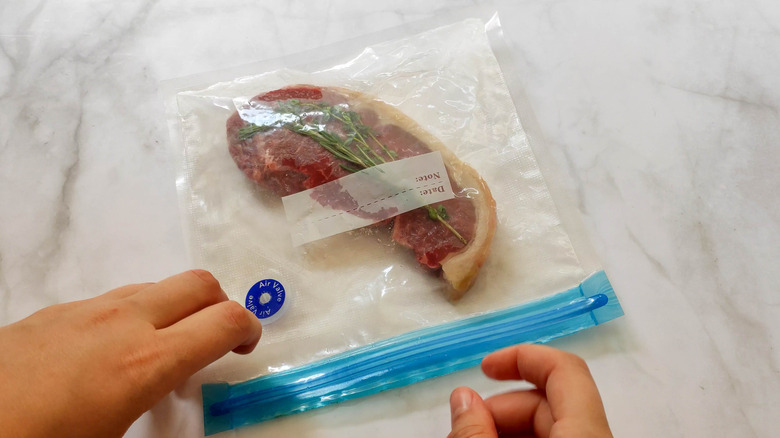 Gordon Ramsay's steak recipe with a twist bag