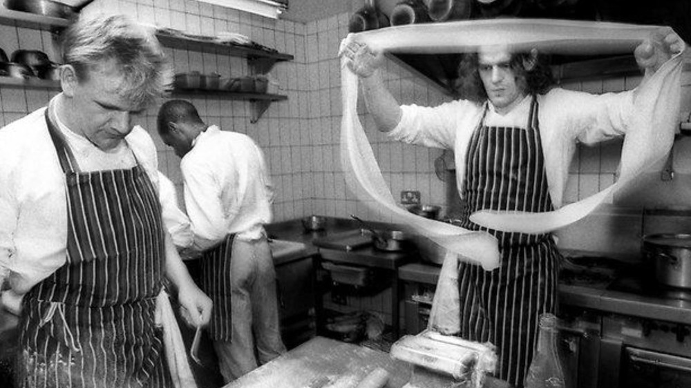 Gordon Ramsay and Marco Pierre White