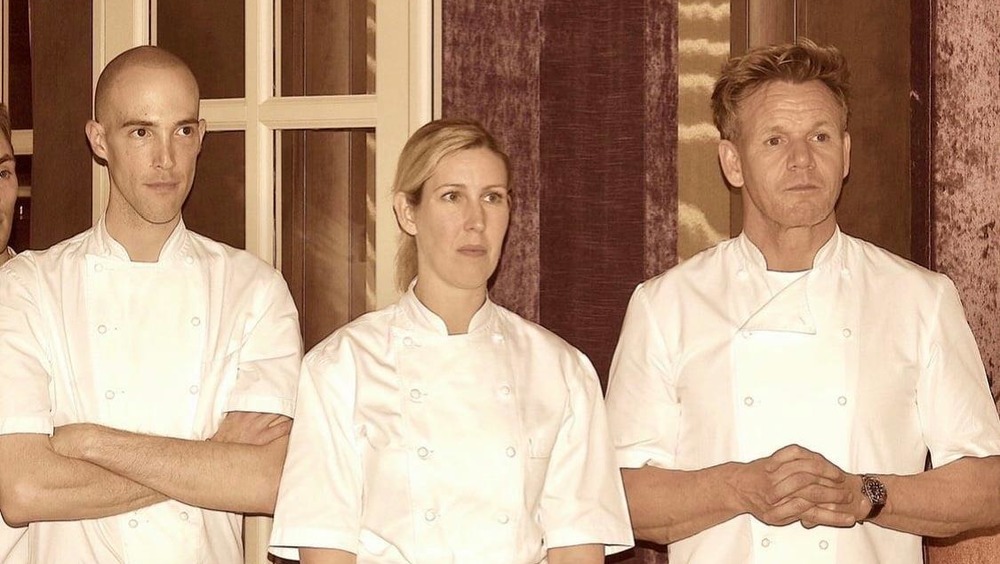 Gordon Ramsay and other chefs in Bordeaux, France
