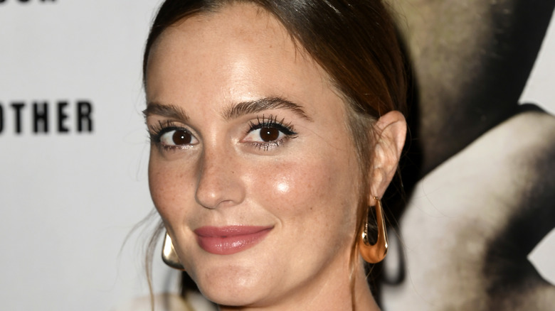 Leighton Meester smirk