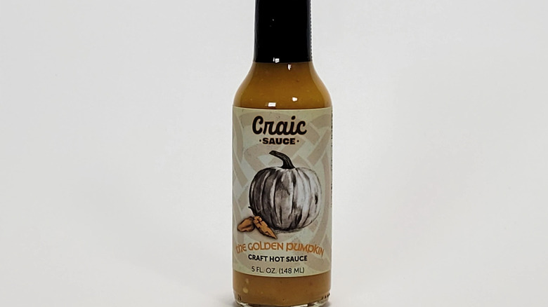 Craic Sauce's golden pumpkin hot sauce